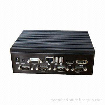 Fanless Embedded Box PC, Based on N2600 IBP-501H, Measures 140 x 100 x 22mm
